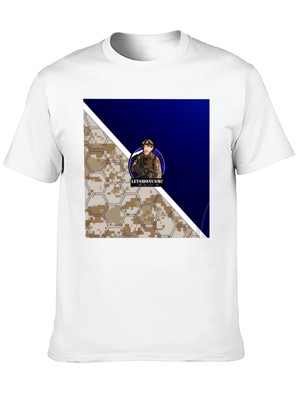 LEYYSHONUSMC Graphic Tee - Tactical Style