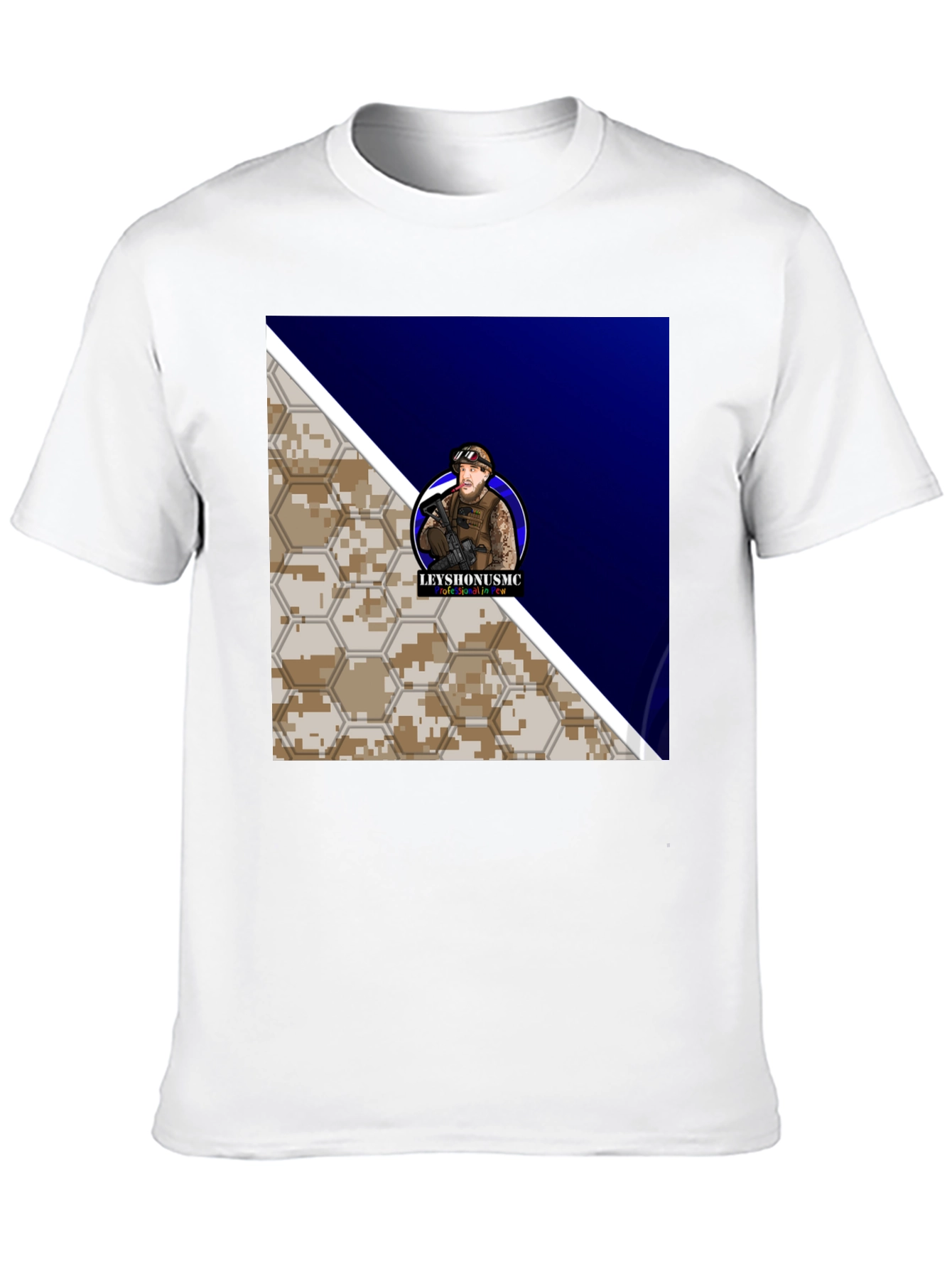 LEYYSHONUSMC Graphic Tee - Tactical Style