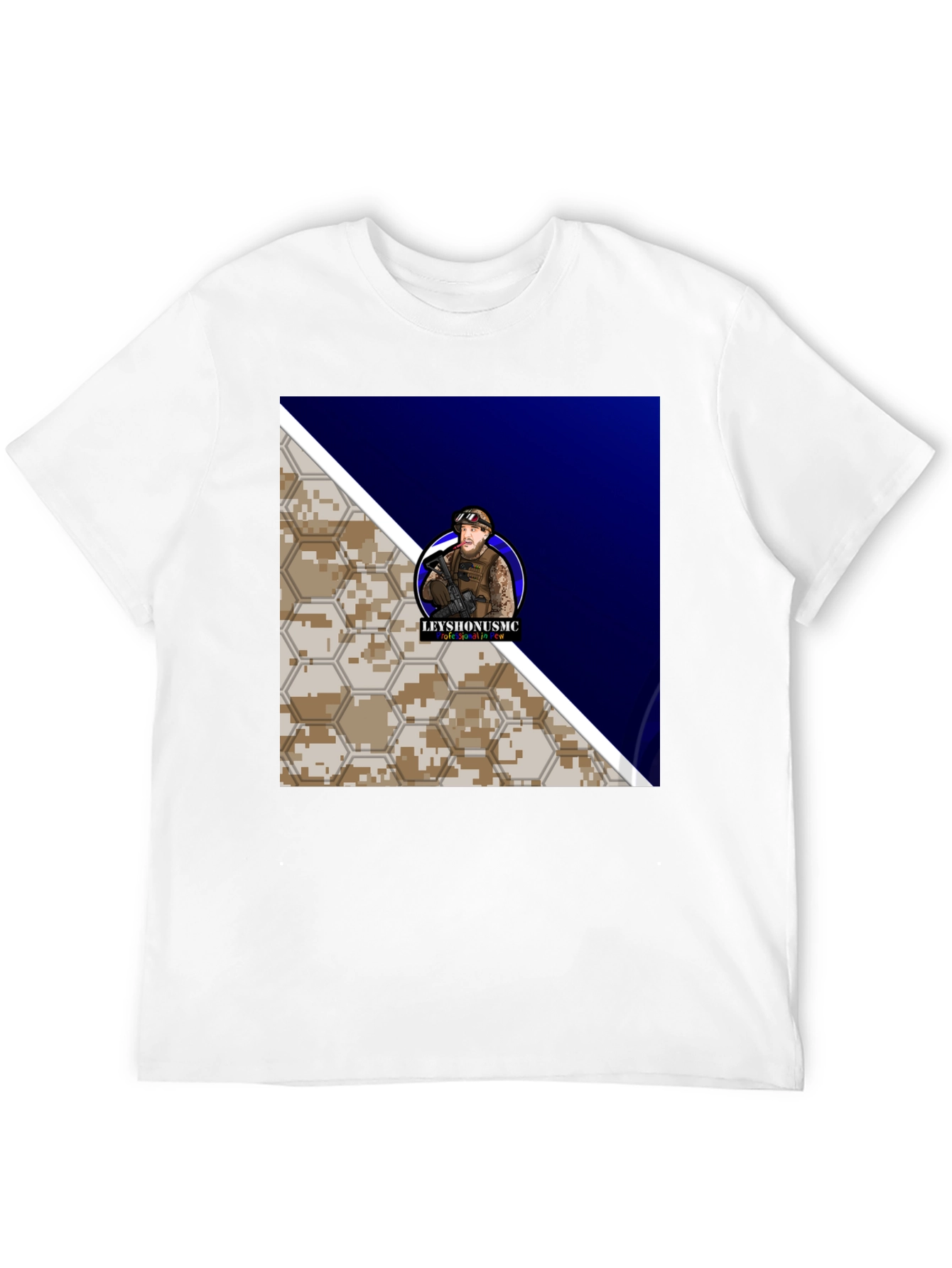 LEYYSHONUSMC Graphic Tee - Tactical Style