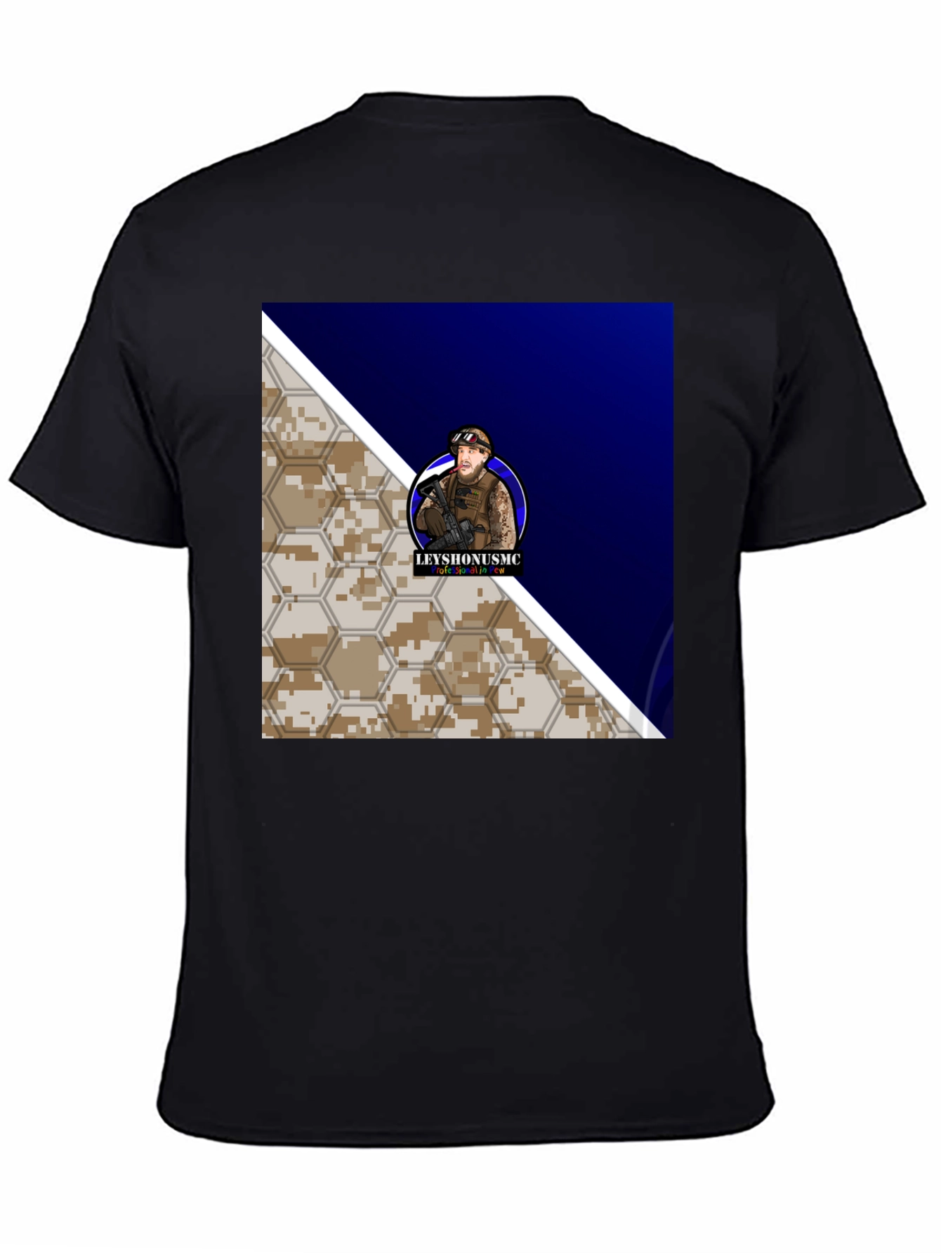 LEYYSHONUSMC Graphic Tee - Tactical Style