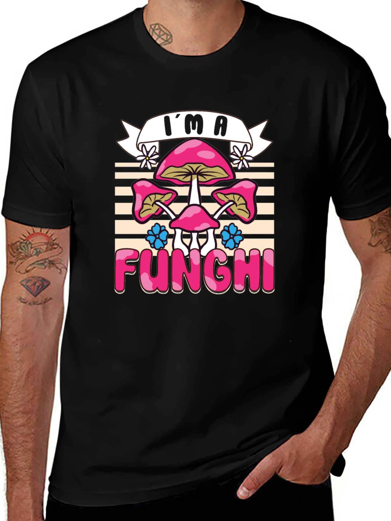 Funghi T-shirt - Mushroom Lover Tee
