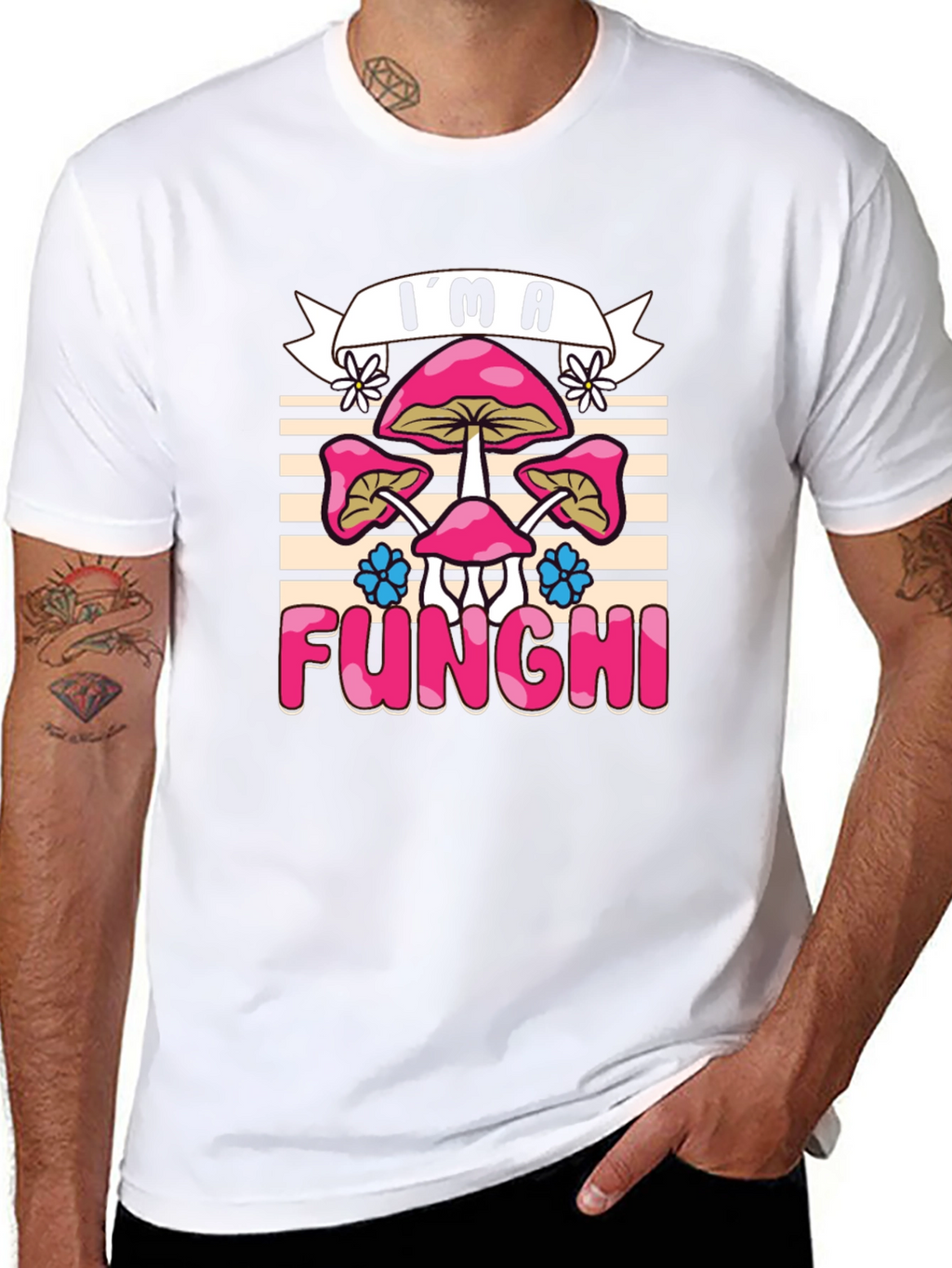 Funghi T-shirt - Mushroom Lover Tee