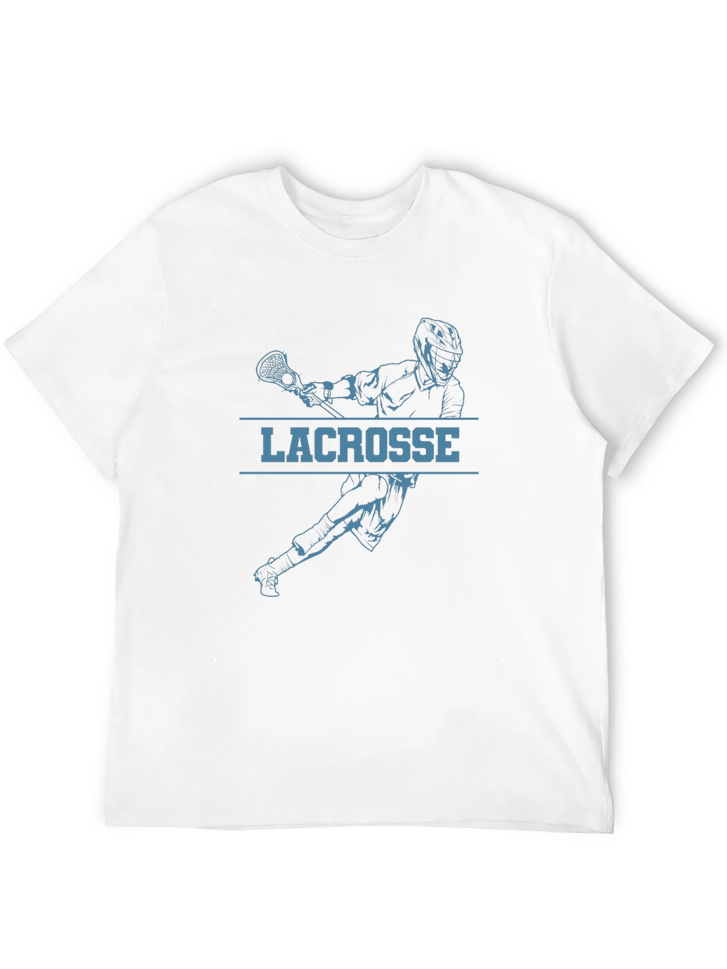 Lacrosse Player Graphic T-Shirt