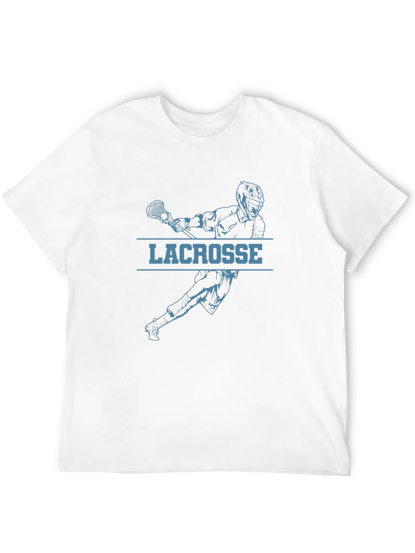 Lacrosse Player Graphic T-Shirt