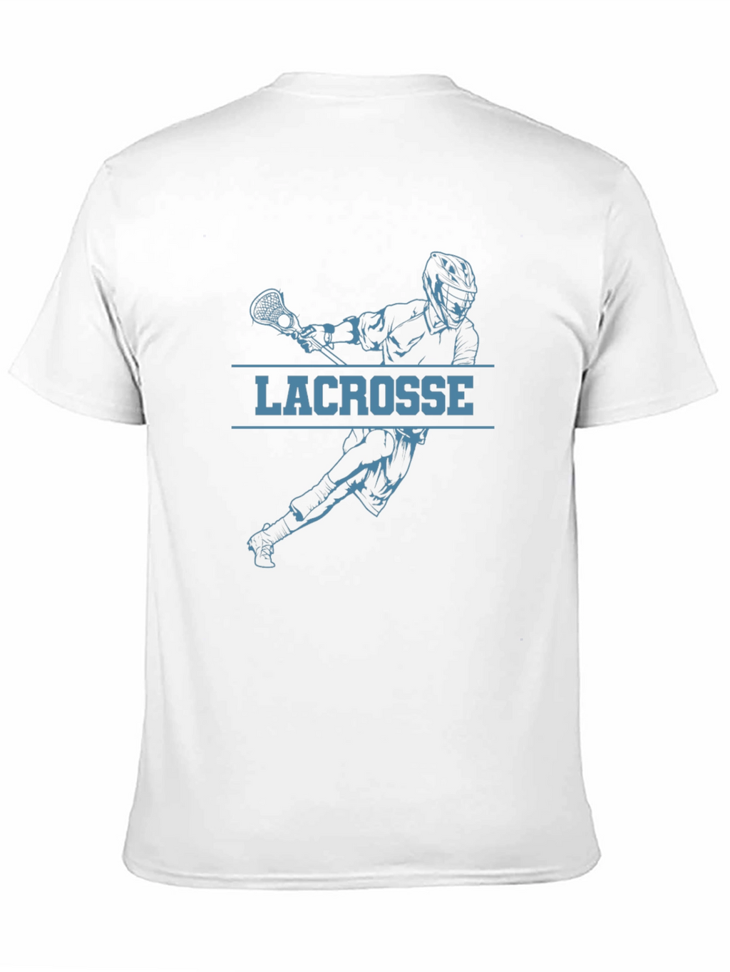 Lacrosse Player Graphic T-Shirt