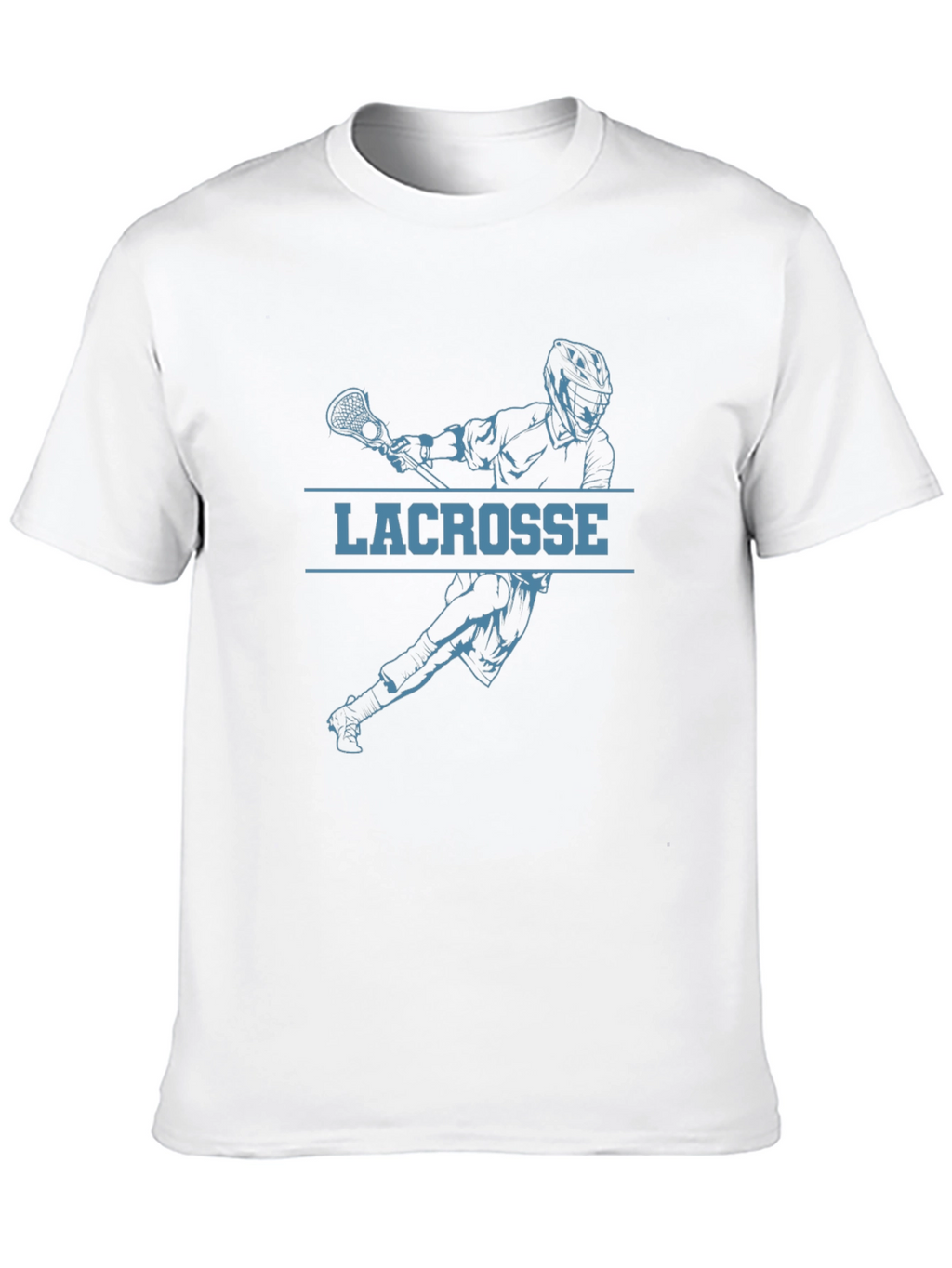 Lacrosse Player Graphic T-Shirt