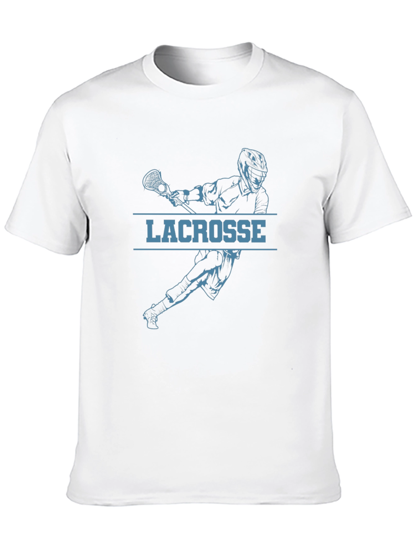 Lacrosse Player Graphic T-Shirt