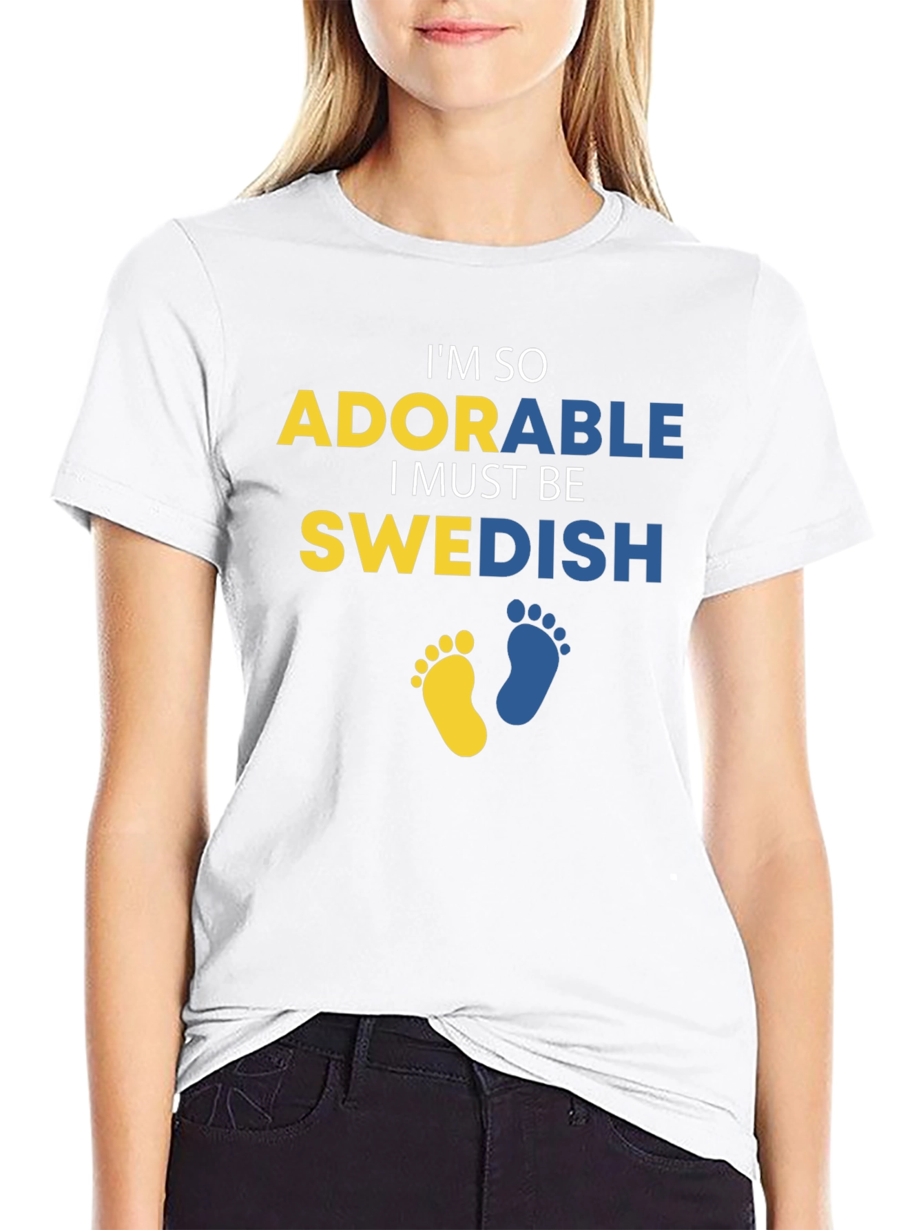 Adorable Swedish T-Shirt: Fun National Pride