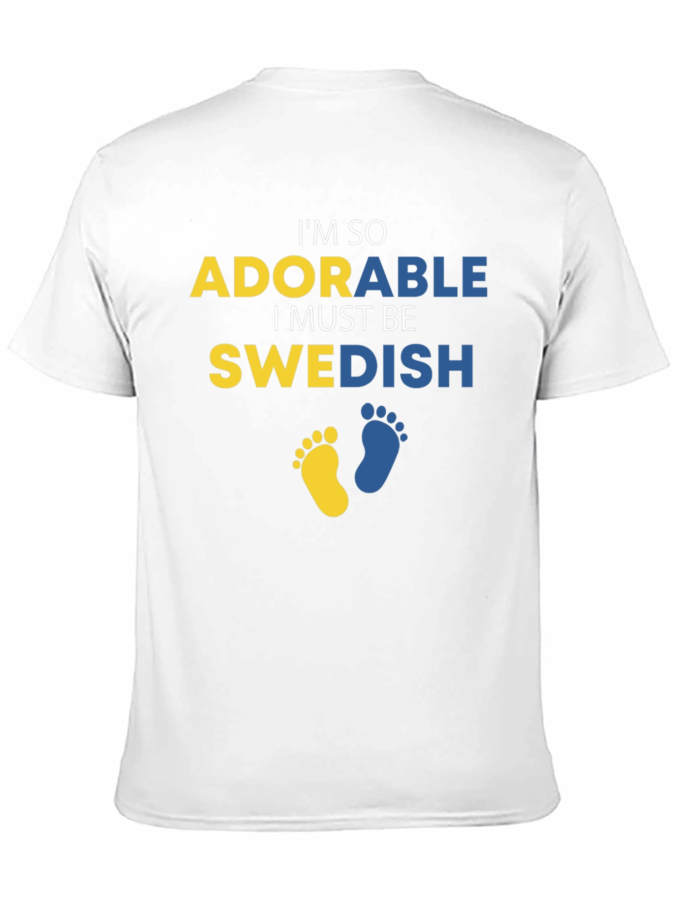 Adorable Swedish T-Shirt: Fun National Pride