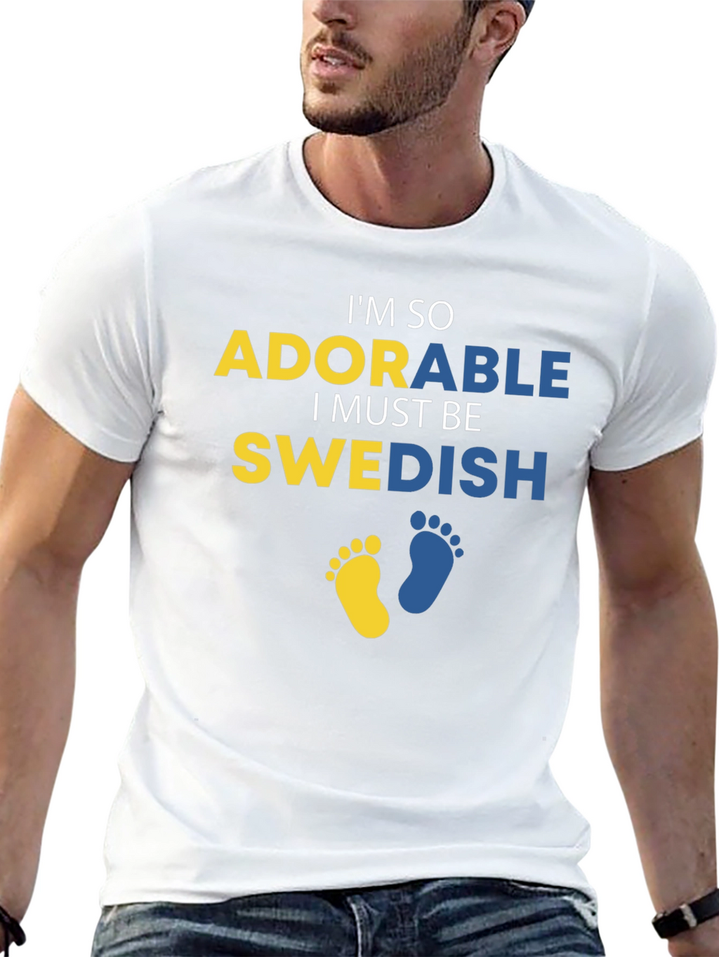 Adorable Swedish T-Shirt: Fun National Pride