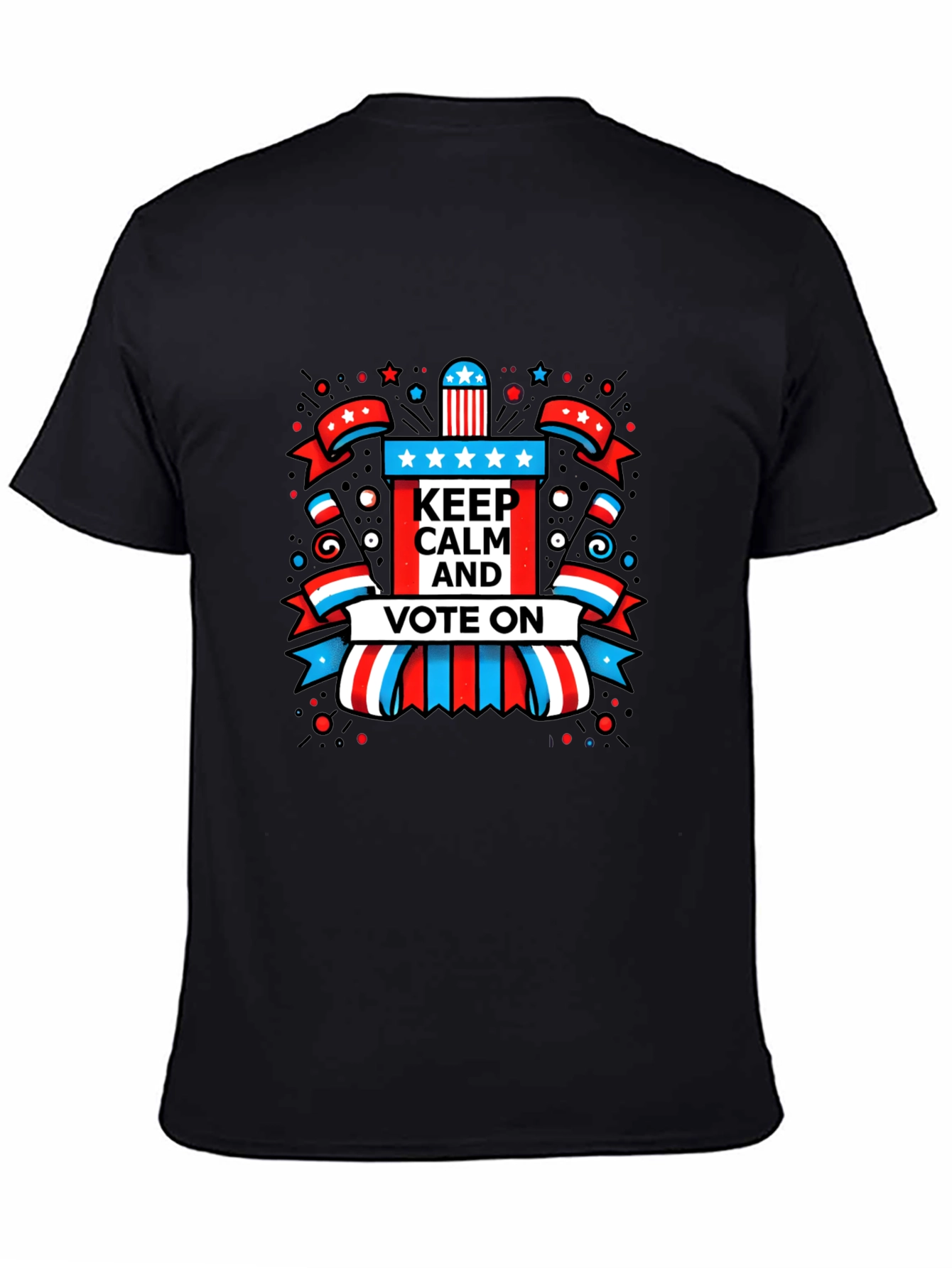 Keep Calm and Vote On Graphic Tee
