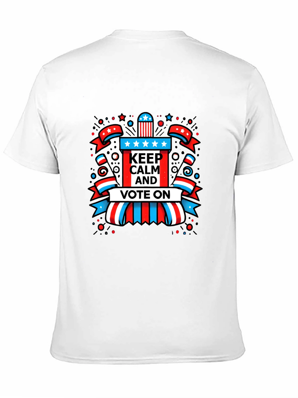 Keep Calm and Vote On Graphic Tee