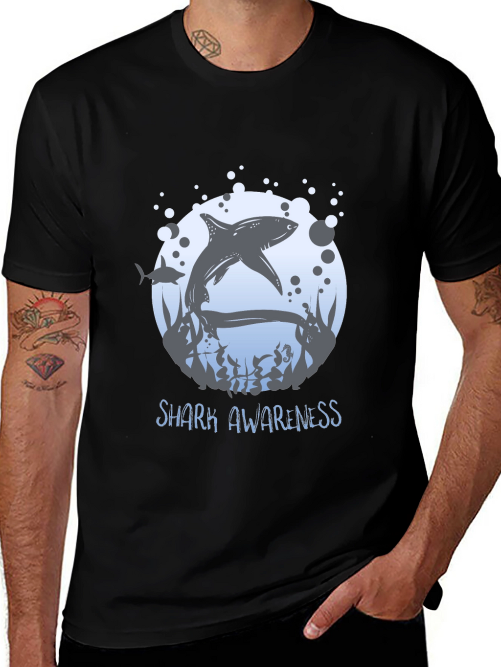 Shark Awareness T-Shirt - Protect Our Oceans