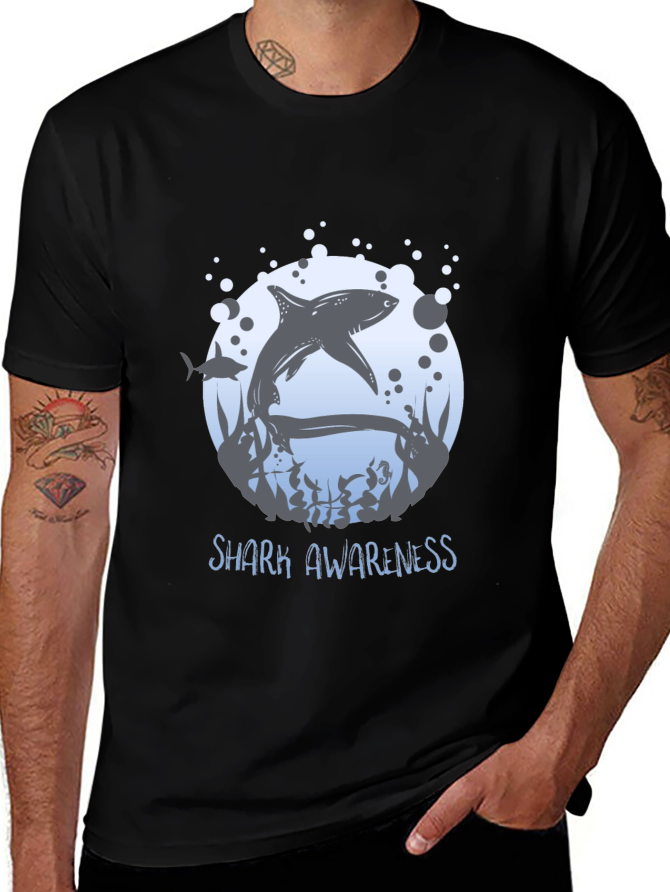 Shark Awareness T-Shirt - Protect Our Oceans