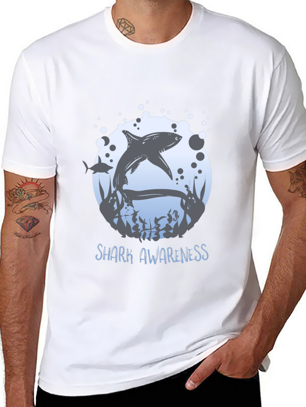 Shark Awareness T-Shirt - Protect Our Oceans