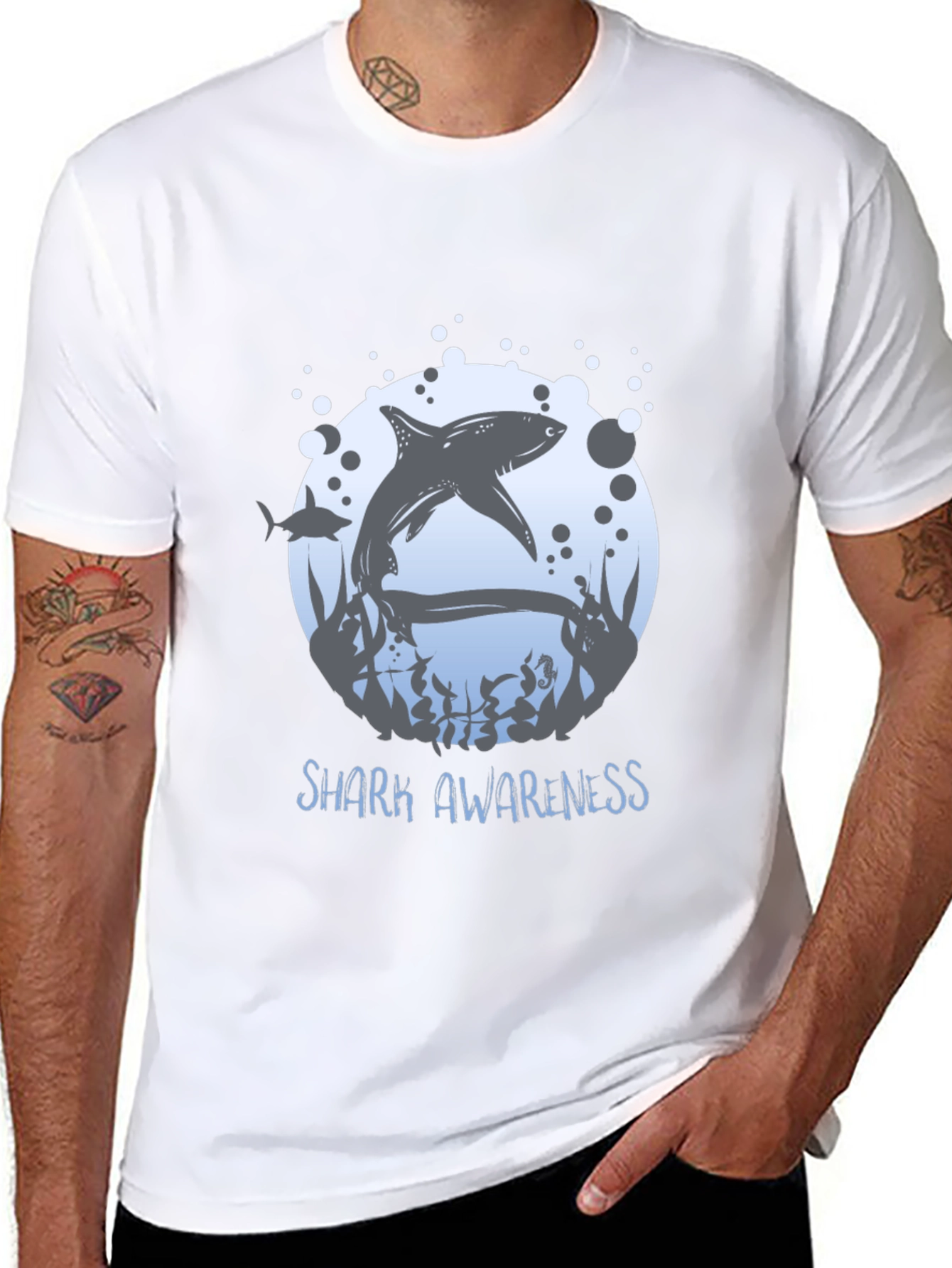 Shark Awareness T-Shirt - Protect Our Oceans