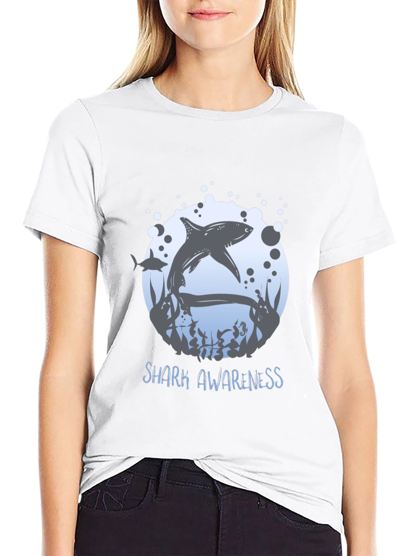 Shark Awareness T-Shirt - Protect Our Oceans