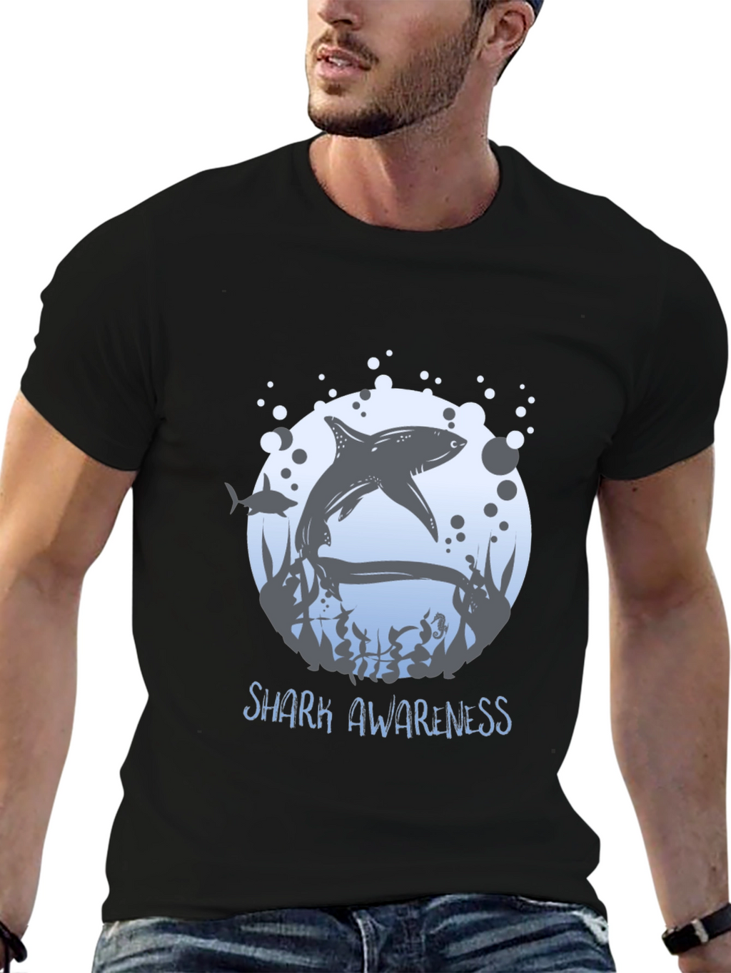 Shark Awareness T-Shirt - Protect Our Oceans