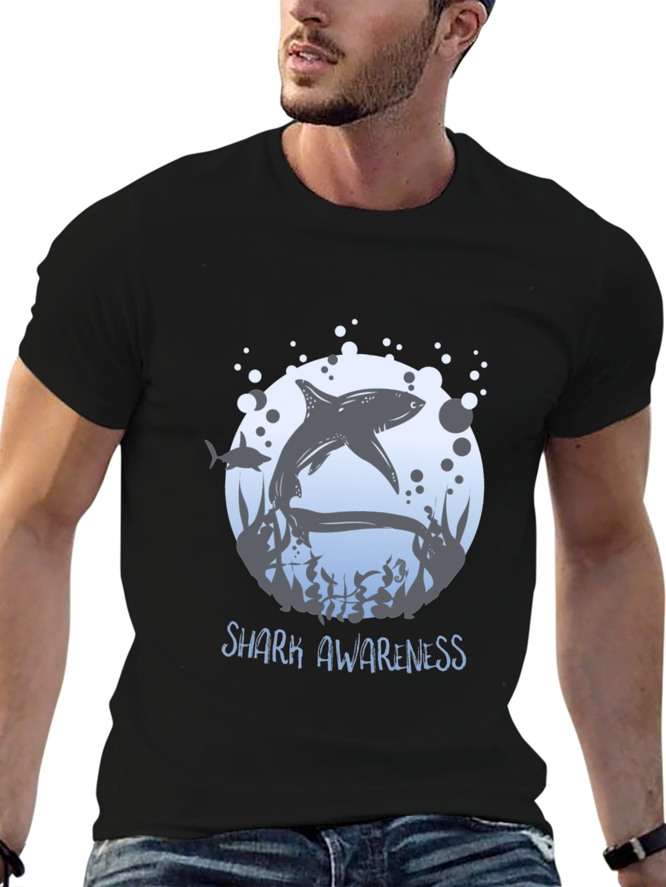 Shark Awareness T-Shirt - Protect Our Oceans
