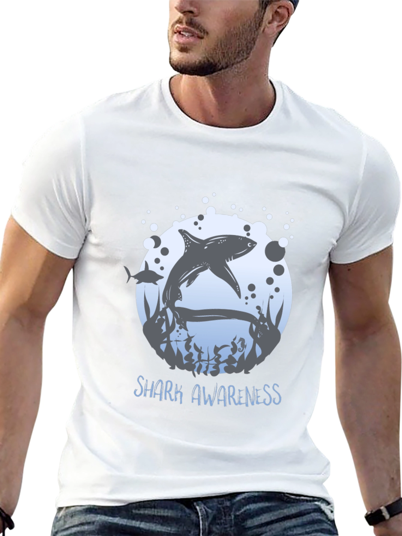 Shark Awareness T-Shirt - Protect Our Oceans