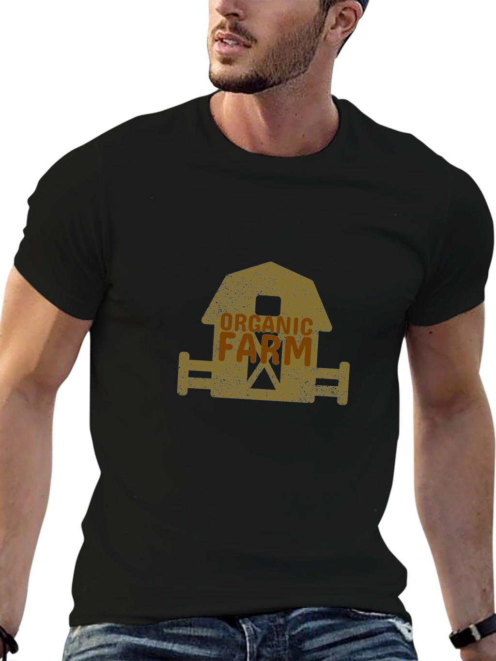 Organic Farm Graphic T-Shirt