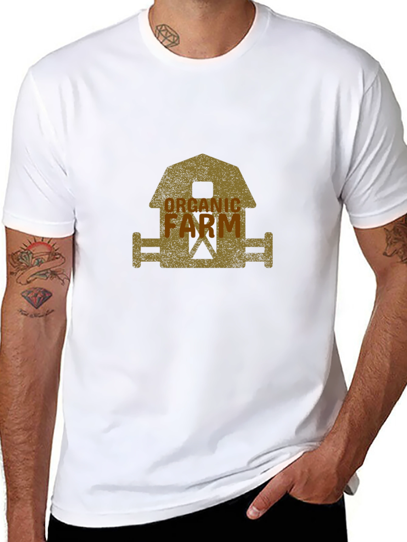 Organic Farm Graphic T-Shirt