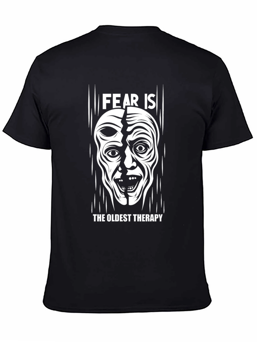 Fear Is The Oldest Therapy Graphic T-Shirt