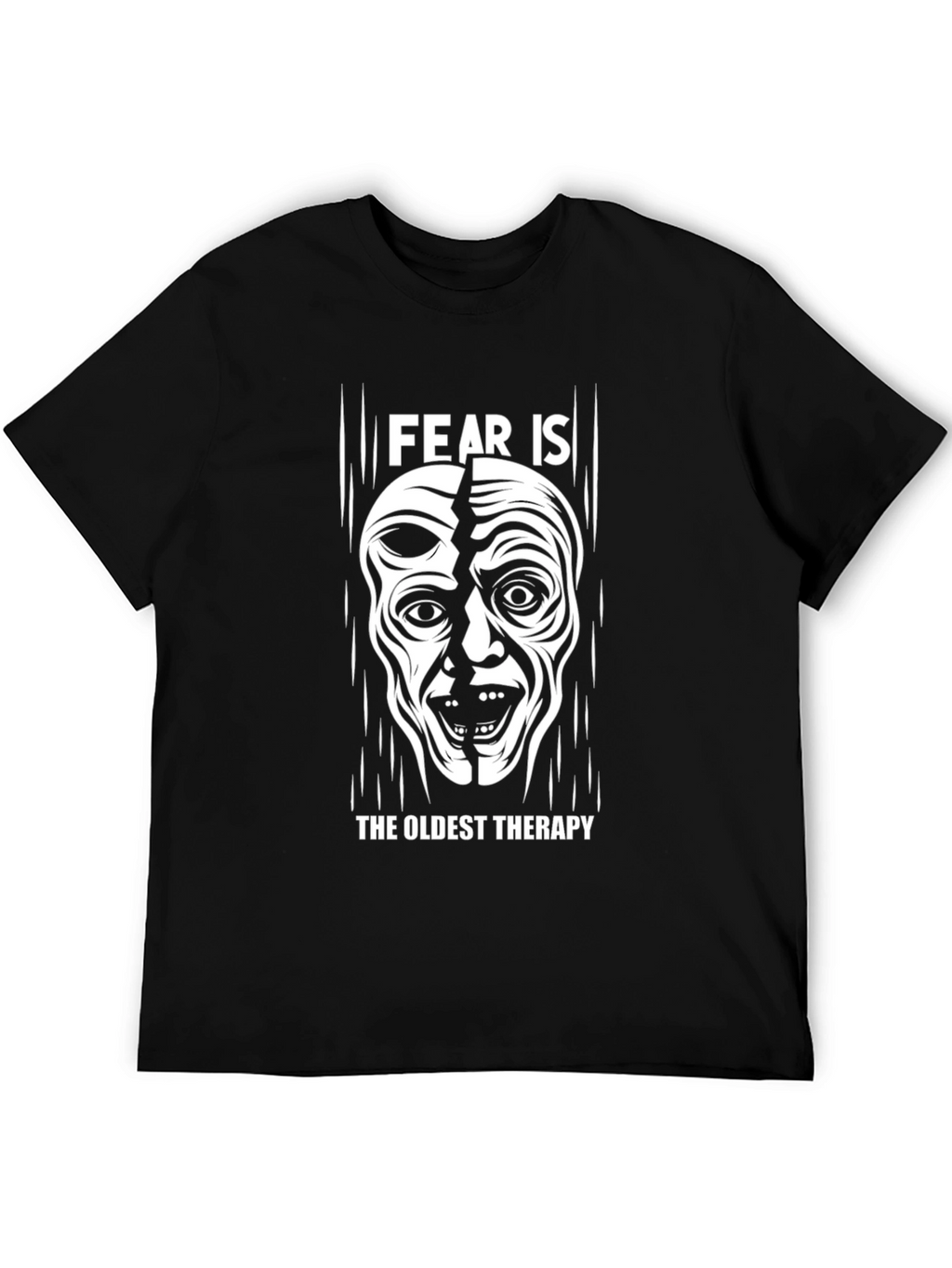 Fear Is The Oldest Therapy Graphic T-Shirt