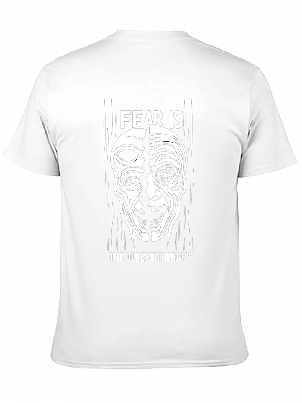 Fear Is The Oldest Therapy Graphic T-Shirt