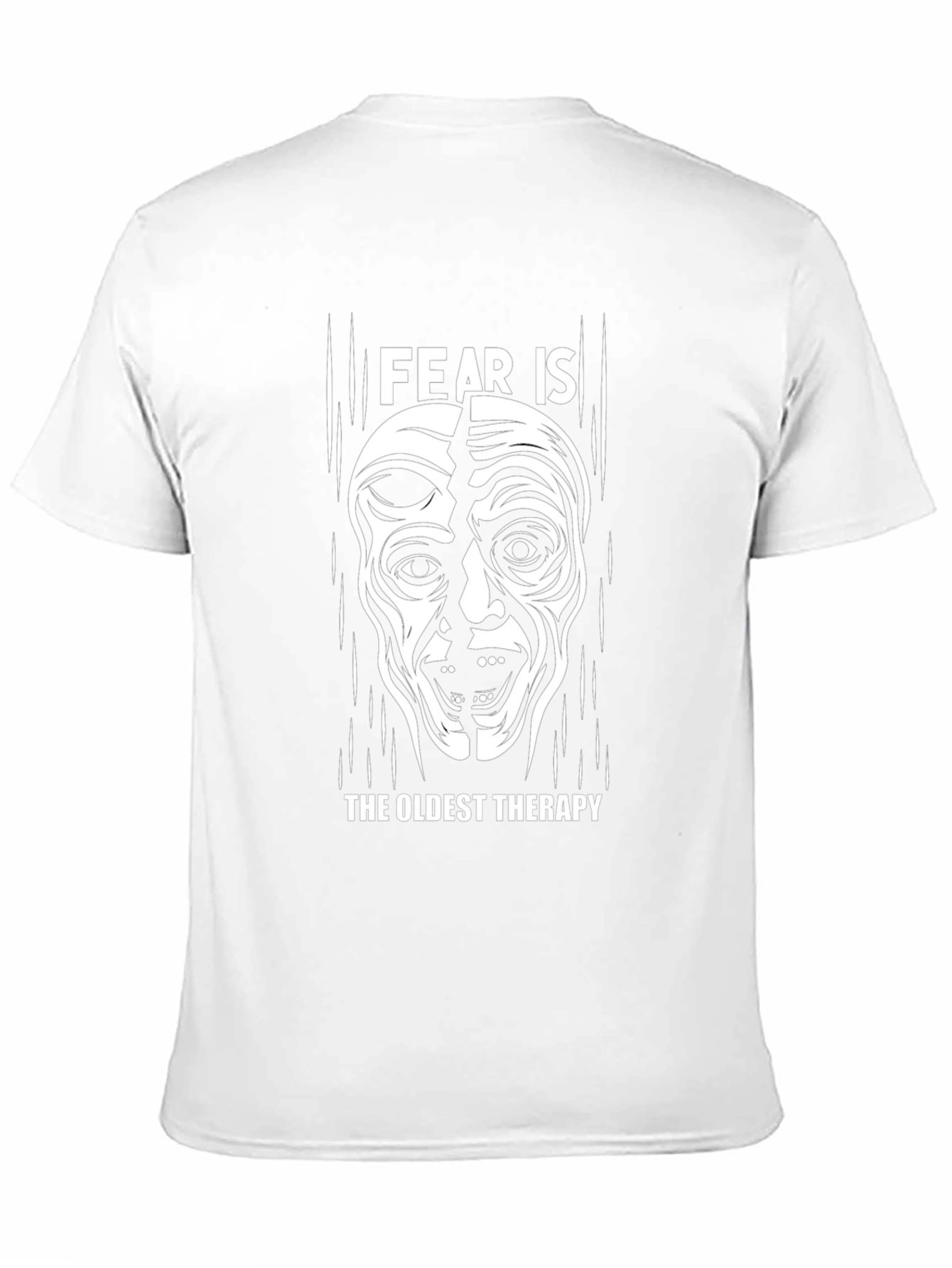 Fear Is The Oldest Therapy Graphic T-Shirt
