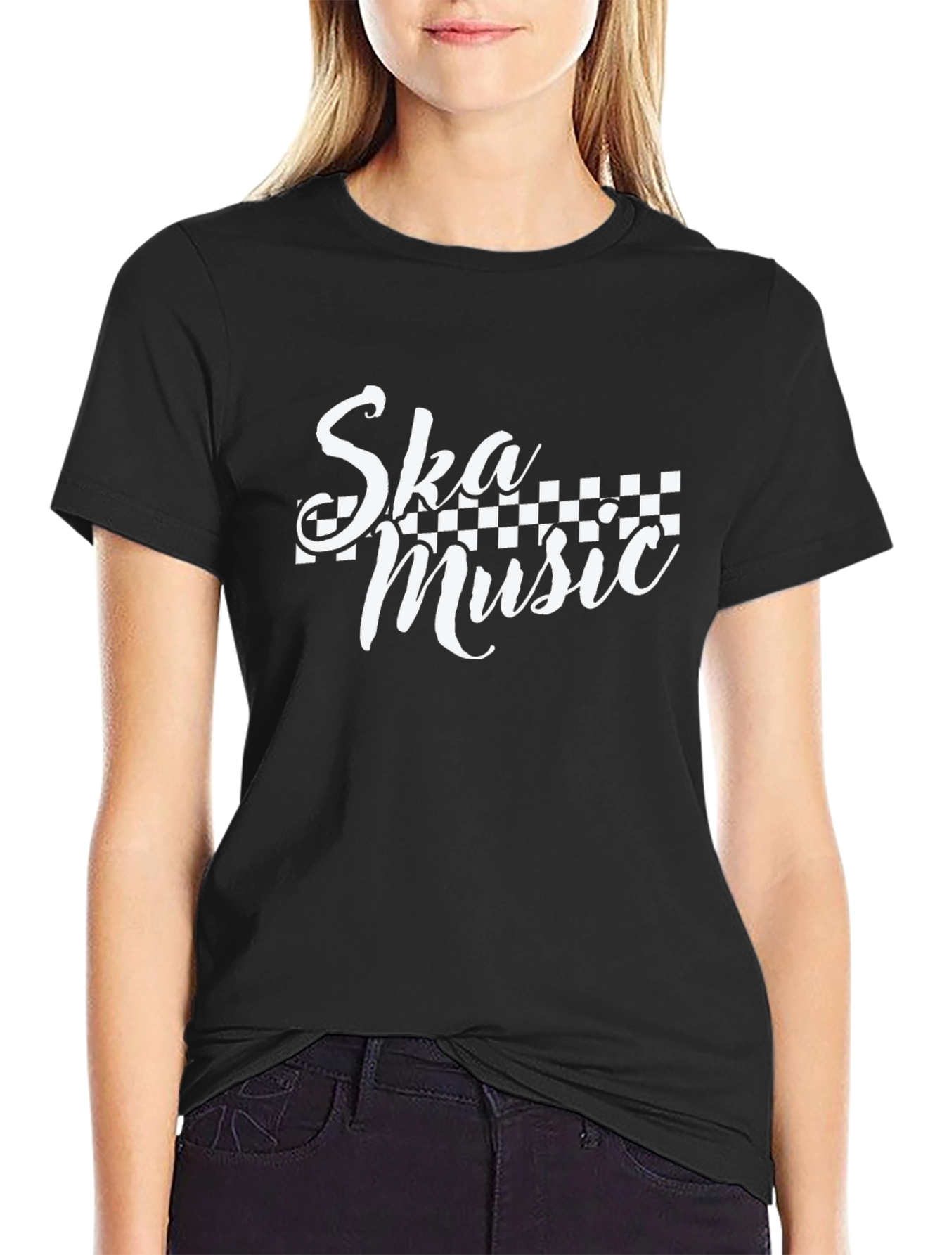 Ska Music Black Graphic Tee