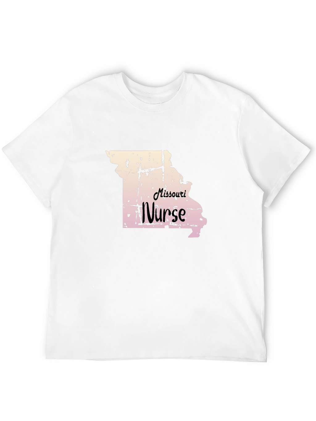 Missouri Nurse Graphic T-Shirt