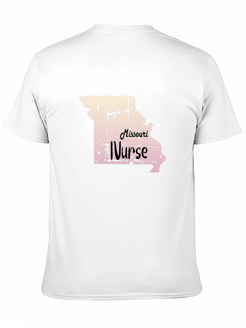 Missouri Nurse Graphic T-Shirt
