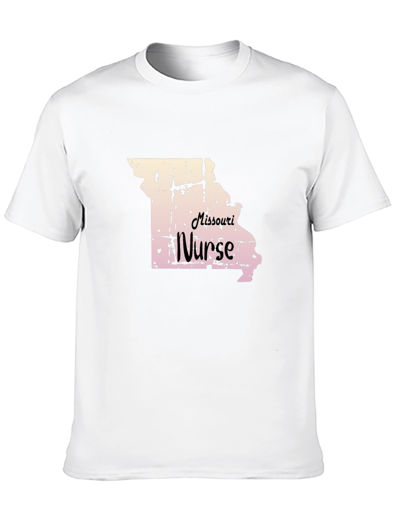 Missouri Nurse Graphic T-Shirt