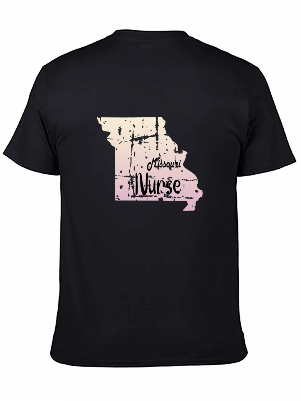 Missouri Nurse Graphic T-Shirt