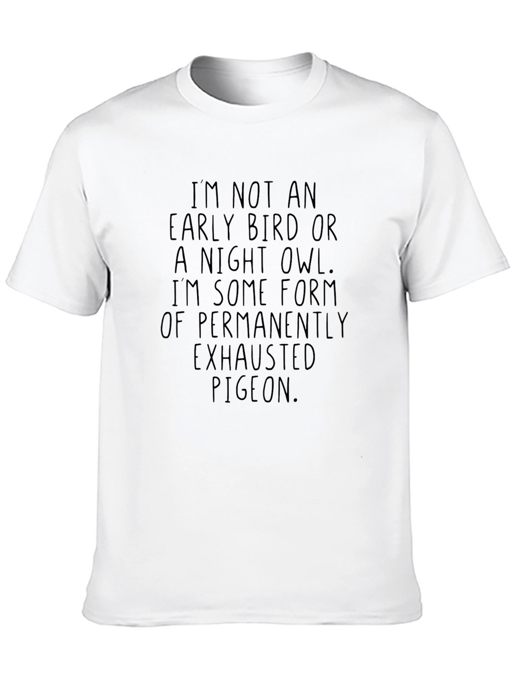 Exhausted Pigeon Graphic T-Shirt