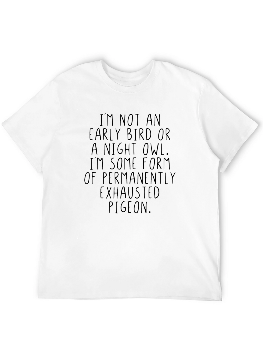 Exhausted Pigeon Graphic T-Shirt