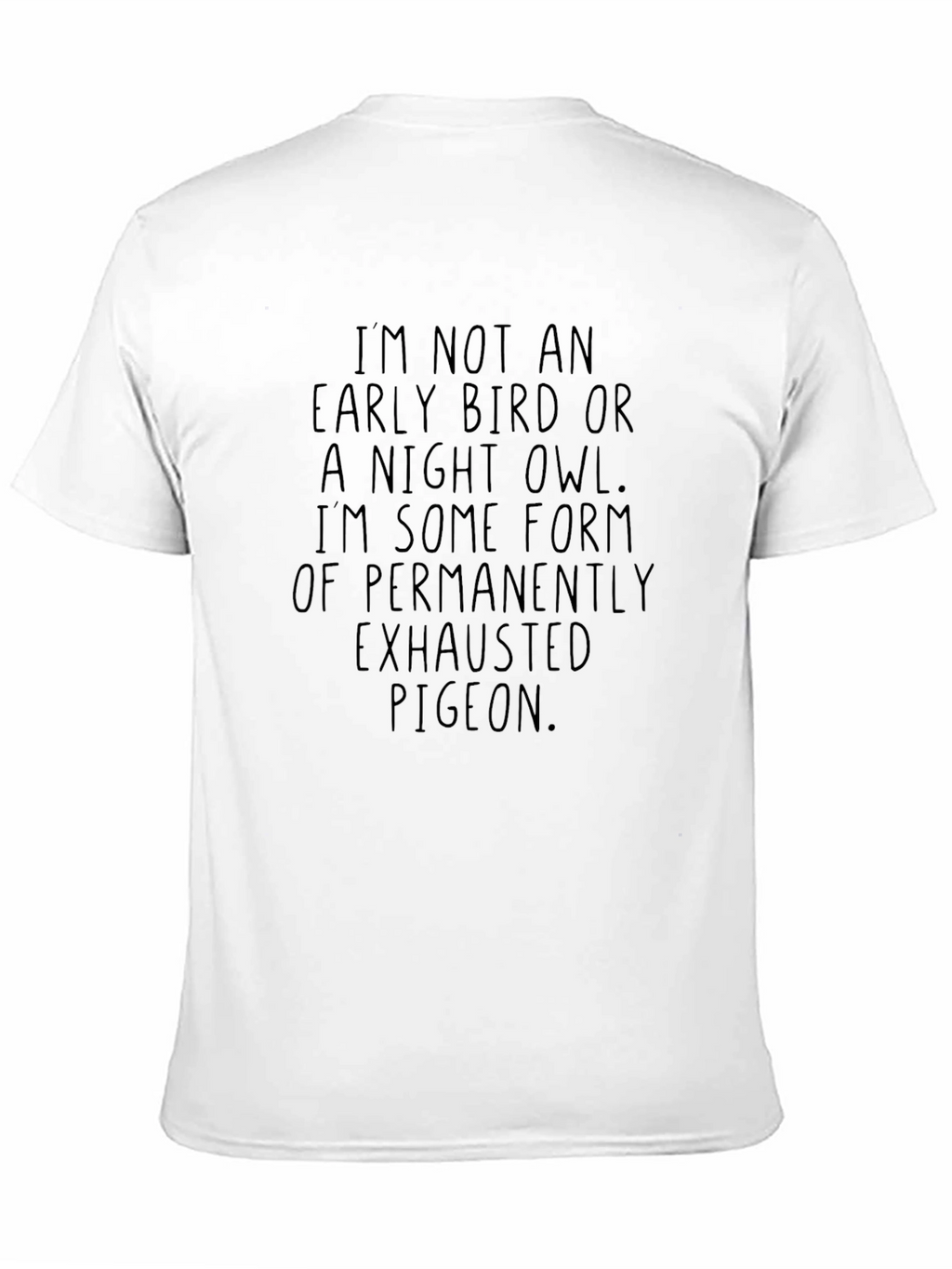 Exhausted Pigeon Graphic T-Shirt
