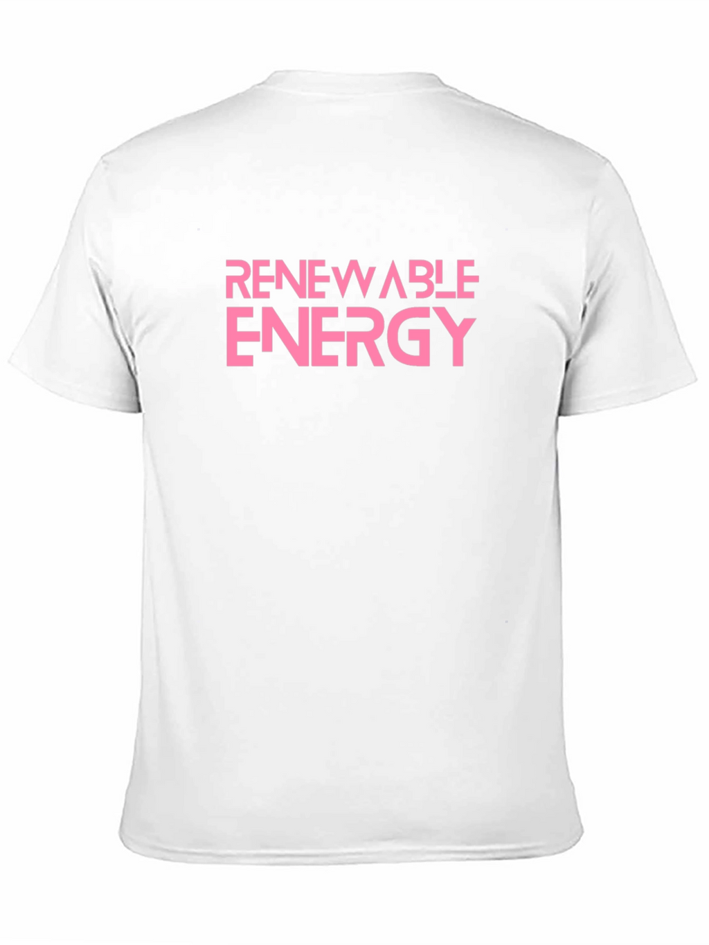 Renewable Energy T-Shirt - Black Cotton Tee