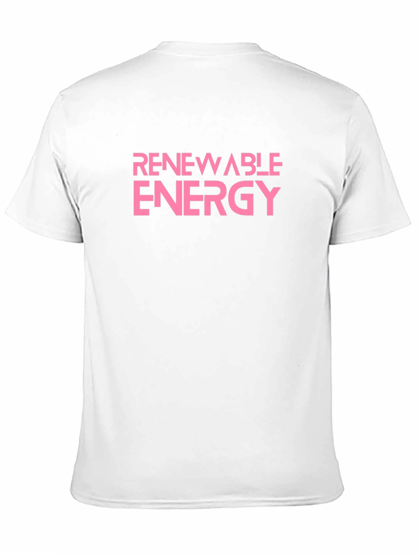 Renewable Energy T-Shirt - Black Cotton Tee