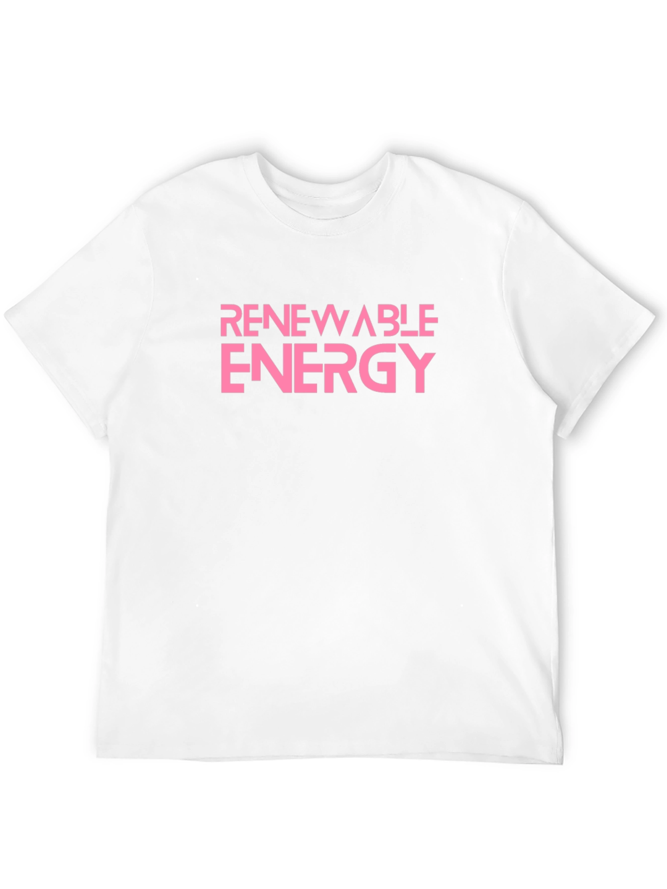 Renewable Energy T-Shirt - Black Cotton Tee