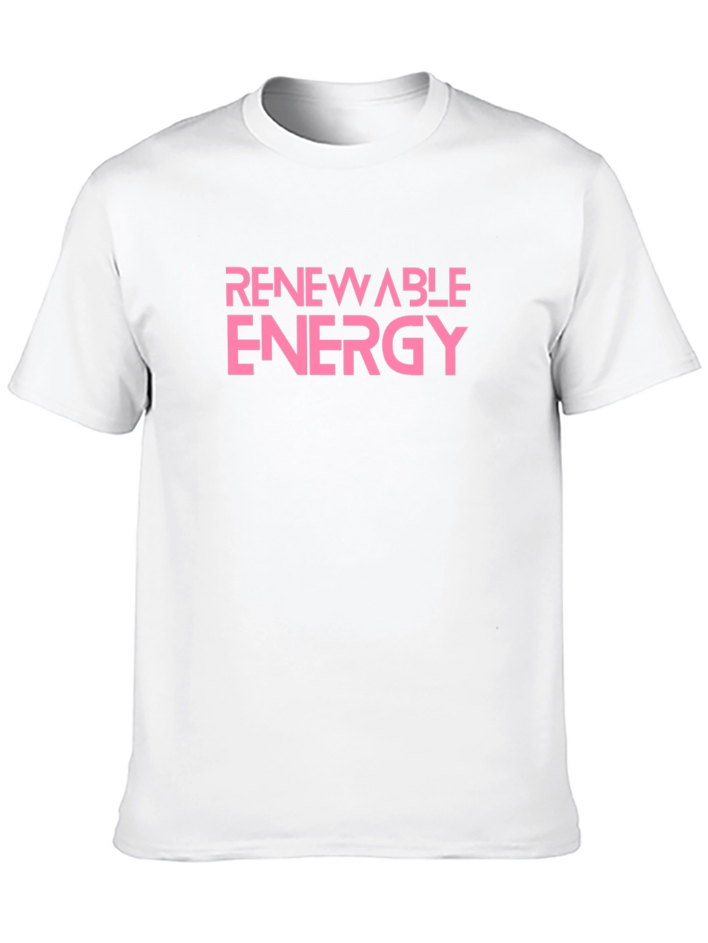 Renewable Energy T-Shirt - Black Cotton Tee