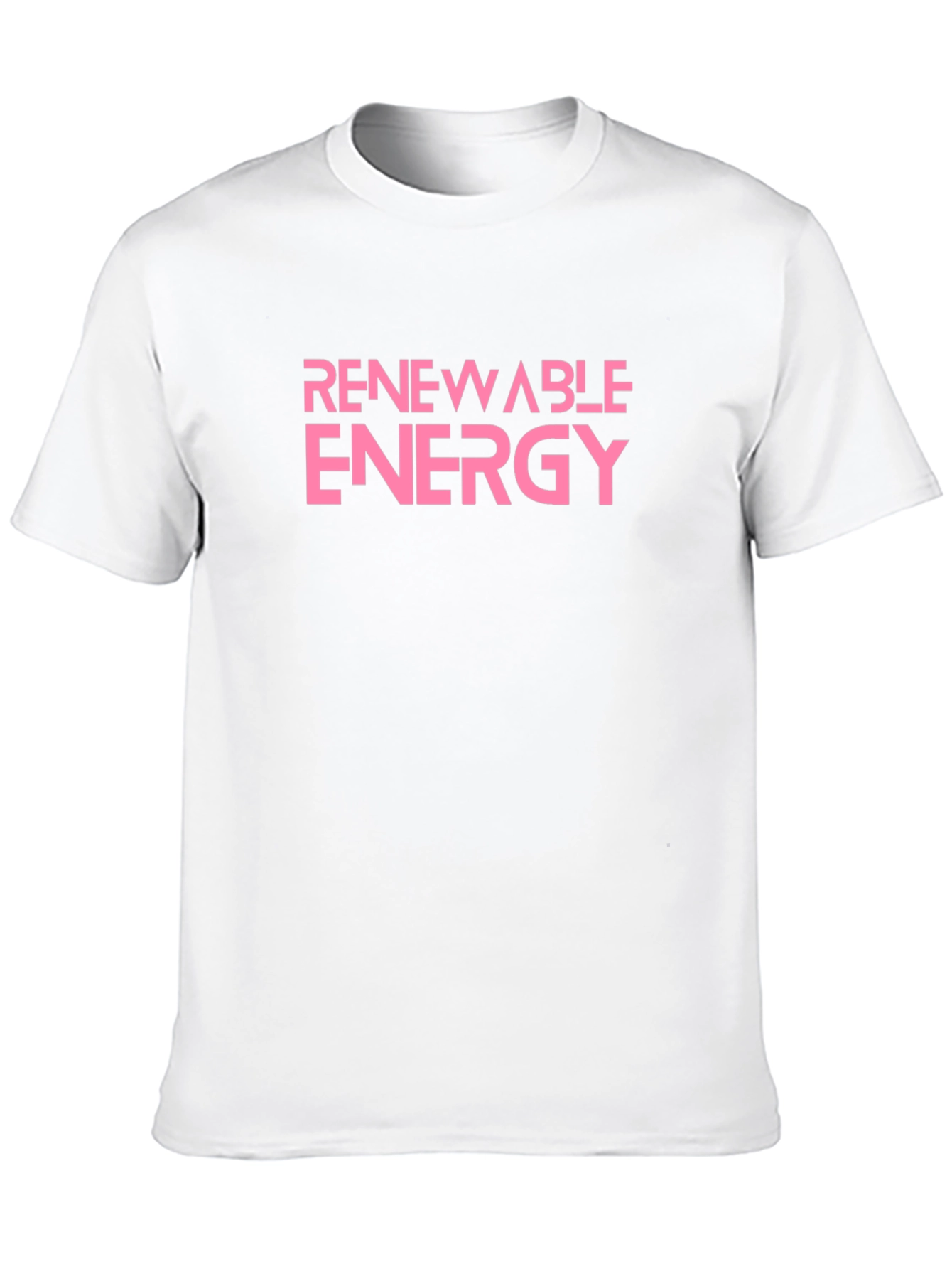 Renewable Energy T-Shirt - Black Cotton Tee