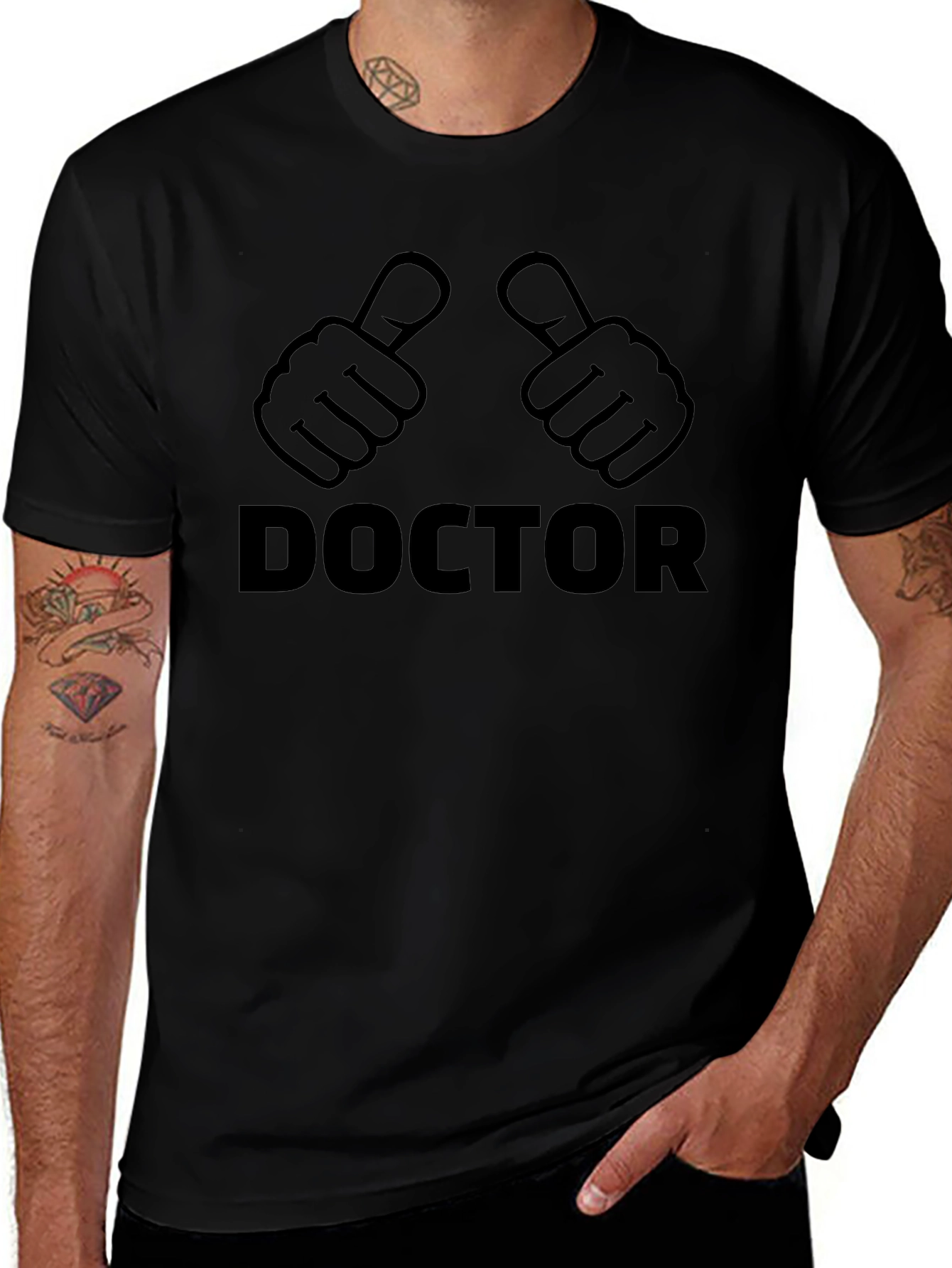 Doctor Thumbs Up Graphic T-Shirt
