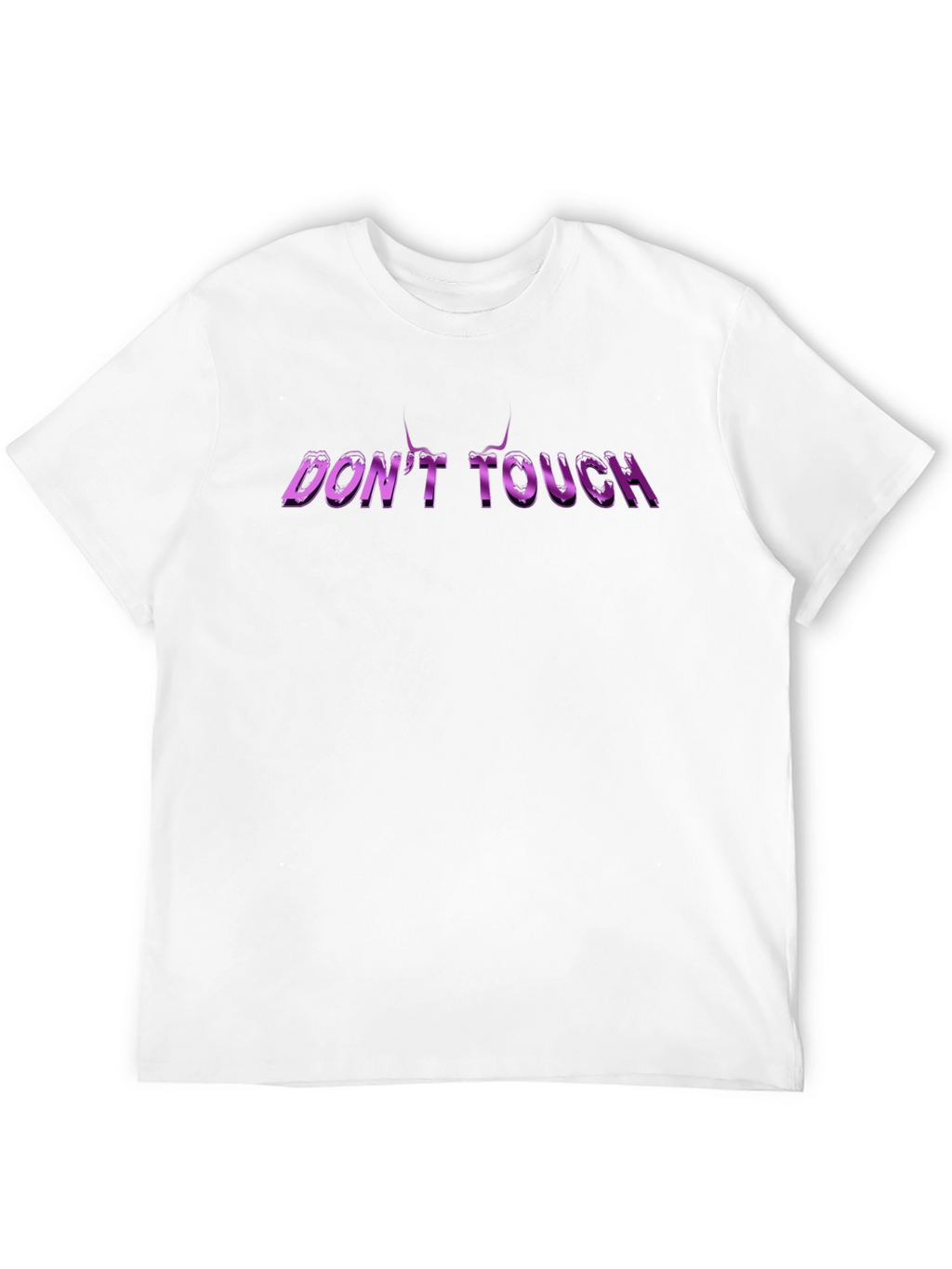Edgy Dont Touch Graphic Tee