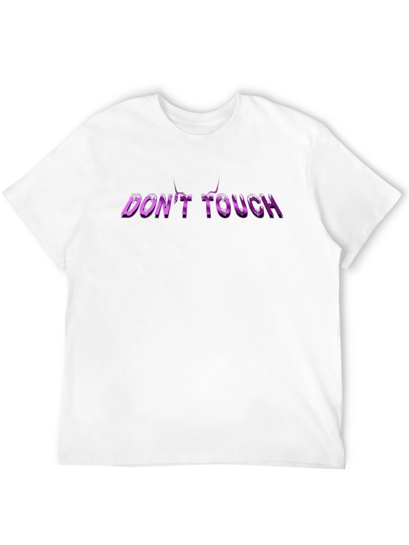 Edgy Dont Touch Graphic Tee