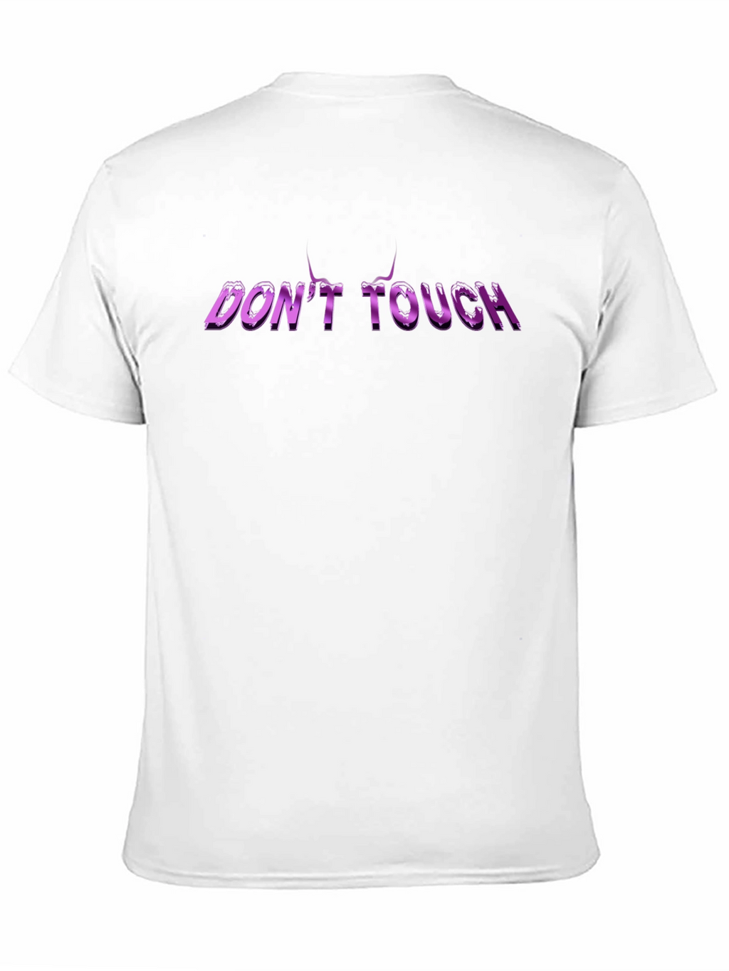 Edgy Dont Touch Graphic Tee