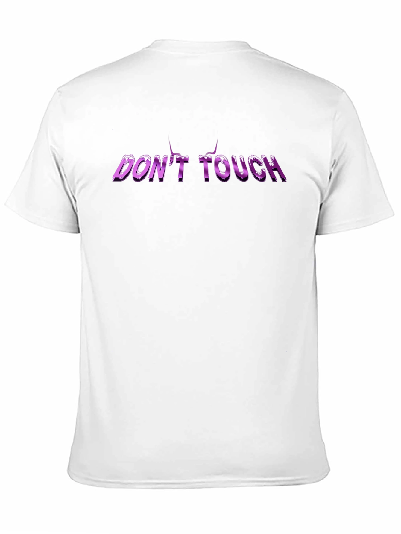 Edgy Dont Touch Graphic Tee