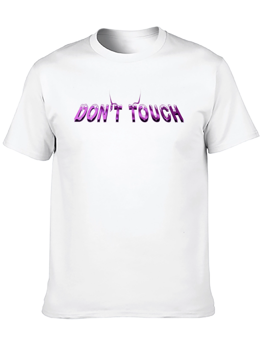 Edgy Dont Touch Graphic Tee