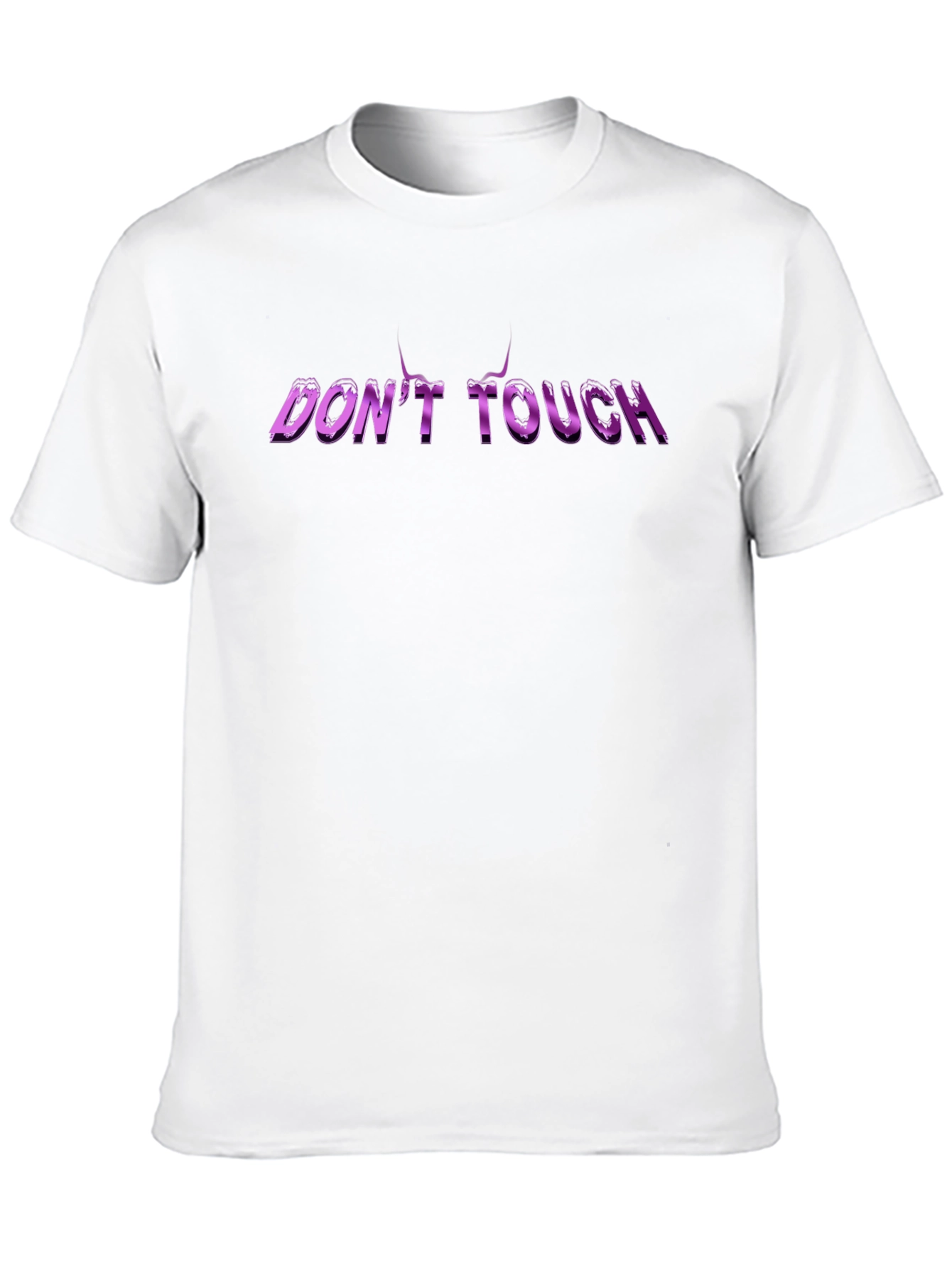 Edgy Dont Touch Graphic Tee